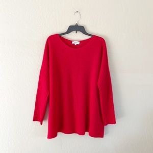 Sahara Red‎ Cozy Knit Sweater